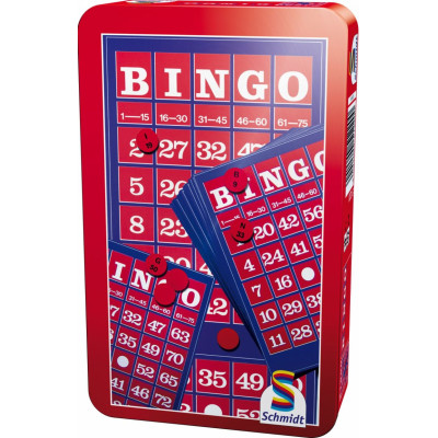 Bingo fémdobozosjáték (51220) Bingo in Metalldose