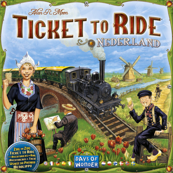 Ticket to Ride Map Collection: 4 - Nederland 