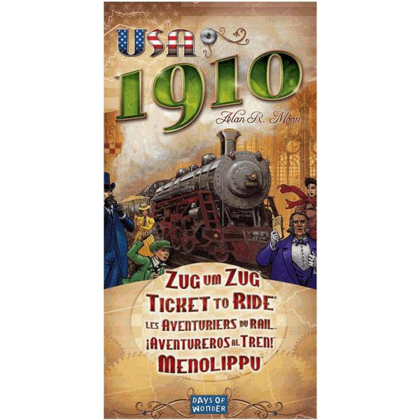 Ticket to Ride USA 1910 Zug um Zug-Erweiterung 1910