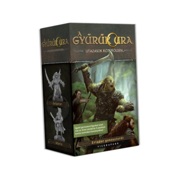Delta Vision 950296 A Gyűrűk Ura - Utazások Középföldén - Eriador gonosztevői figurapakk társasjáték kiegészítő | Rubik kocka