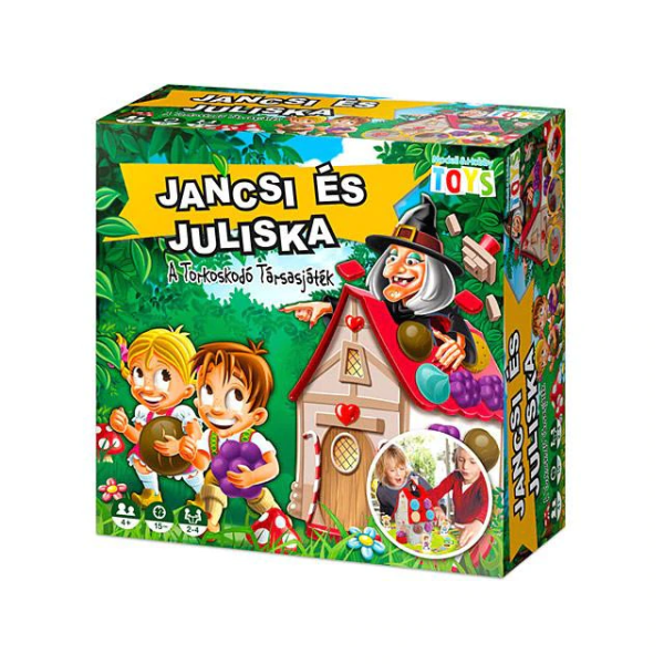 Jancsi és Juliska: A Torkoskodó társasjáték | Rubik kocka