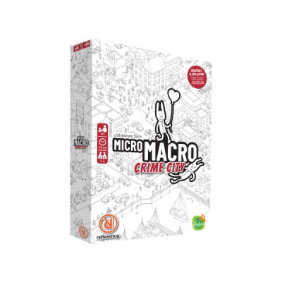 MicroMacro: Crime City társasjáték | Rubik kocka