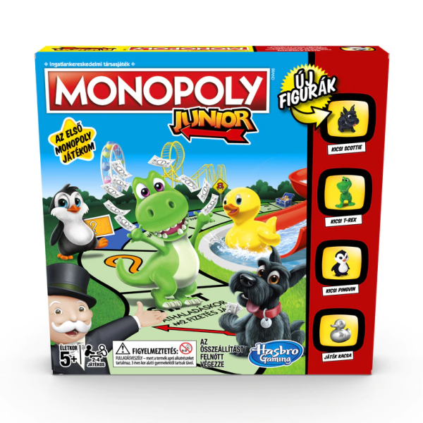 Monopoly Junior, magyar nyelvű társasjáték | Rubik kocka