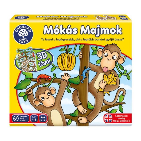 Orchard Toys Mókás majmok | Rubik kocka