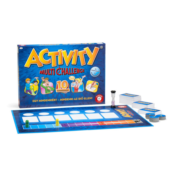 Piatnik Activity Multi Challenge, társasjáték | Rubik kocka