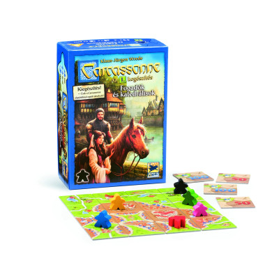 Piatnik Carcassonne 1. kieg Fogadók és Katedrálisok, társasjáték | Rubik kocka