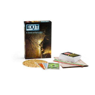 Piatnik EXIT 3. - A fáraó sírkamrája, társasjáték | Rubik kocka