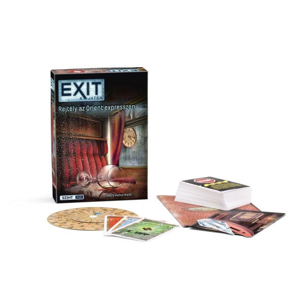 Piatnik EXIT 7 Rejtély az Orient Expresszen, társasjáték | Rubik kocka