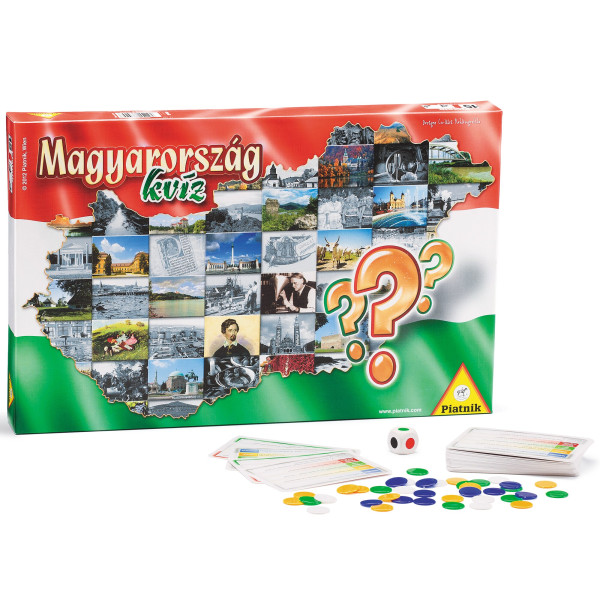 Piatnik Magyarország Kvíz, társasjáték | Rubik kocka