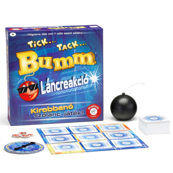 Piatnik Tick Tack Bumm Láncreakció, társasjáték | Rubik kocka