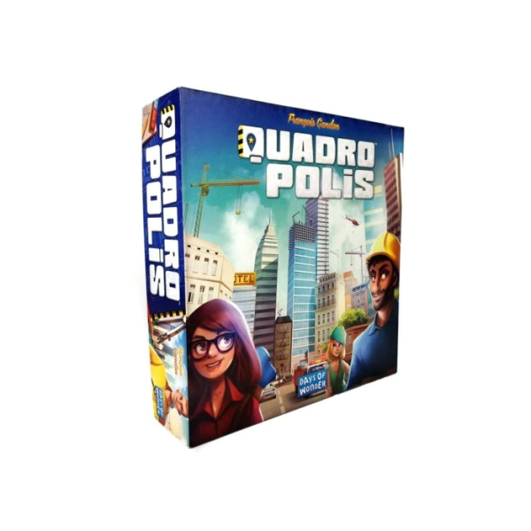 Quadropolis, magyar nyelvű társasjáték | Rubik kocka
