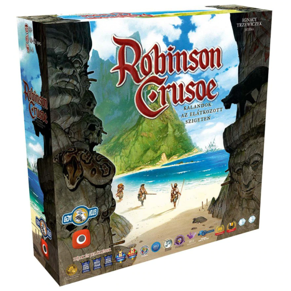 Robinson Crusoe: Kalandok az elátkozott szigeten társasjáték, Magyar nyelvű | Rubik kocka