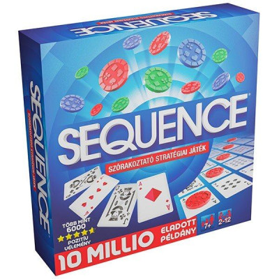 Sequence stratégiai társasjáték - új kiadás | Rubik kocka