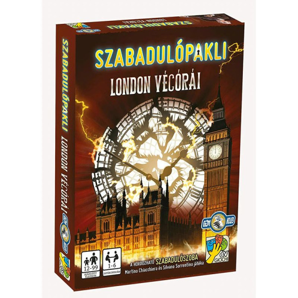 Szabadulópakli: London végórái, Magyar nyelvű társasjáték | Rubik kocka