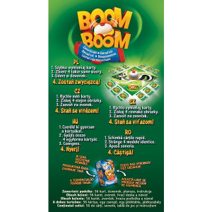 Trefl Boom Boom Rosszcsontok társasjáték | Rubik kocka