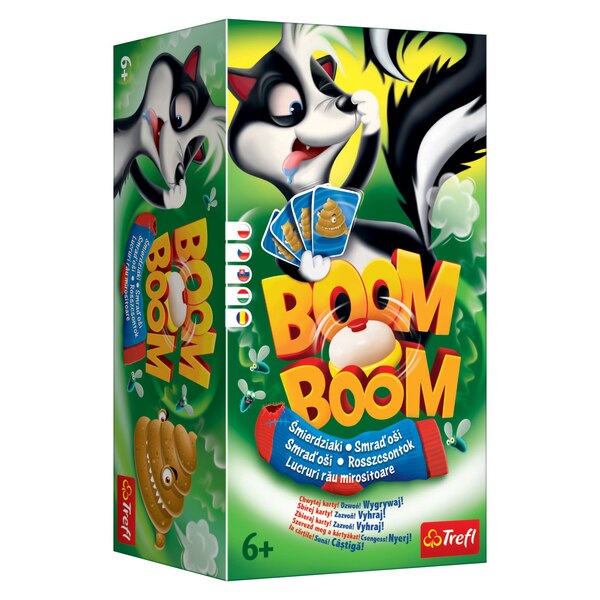 Trefl Boom Boom Rosszcsontok társasjáték | Rubik kocka