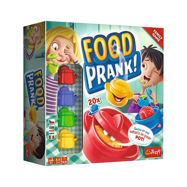 Trefl Food Prank- Tréfás fazekak társasjáték | Rubik kocka