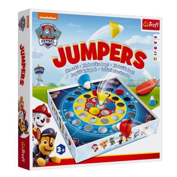 Trefl Jumpers - Paw Patrol társasjáték | Rubik kocka