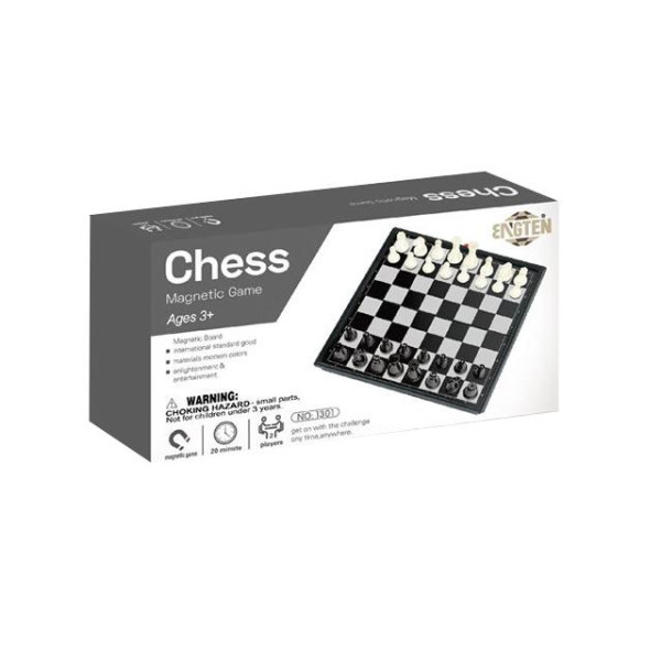 Mágneses sakk készlet dobozban 13x13cm | Rubik kocka