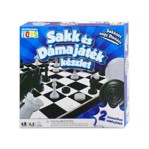 Sakk és dámajáték készlet | Rubik kocka