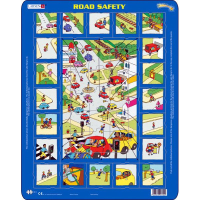 Larsen maxi puzzle 35 db-os Közlekedés OB2